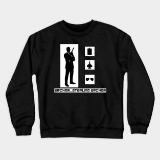 Archer, Sterling Archer Crewneck Sweatshirt